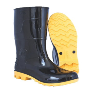BOTA PVC SAFETY BOOTS BRANCA CANO ALTO N37 - KADESH