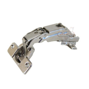 DOBRADIÇA 165º CURVA C/ PISTAO CLIP-ON - HD FERRAGENS