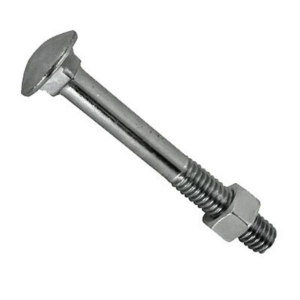 PAR MQ UNC FRANCES C/PORCA 3/8X5.1/2 ZINCADO - JOMARCA