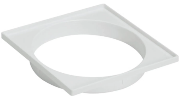 PORTA GRELHA QUADRADO BRANCO 150MM - 2347 LUCONI