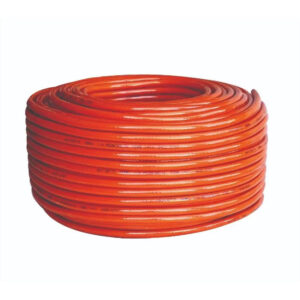 MANGUEIRA JARDIM FORTE LARANJA 3/4X2,5 SILICONADA TRANCADA C/50 MT - POLIPLAST