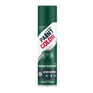 TINTA SPRAY 400ML VERDE ESCURO - PAINTCOLOR