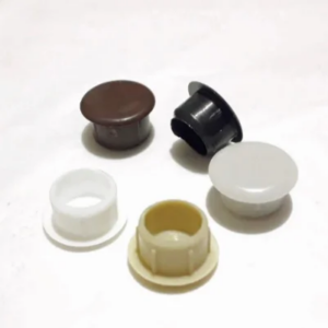 TAPA FURO 10MM PRETO C/100 - DMT