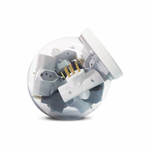 BENJAMIM 2P 10A 250V BRANCO 9854 C/20 - PLUZIE