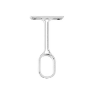 SUPORTE CENTRAL T - 360 OBLONGO - CROMADO - BASE