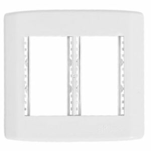 PLACA 4X4 6 SECCAO MODULAR C/ SUPORTE BRANCA 7285 - PLUZIE