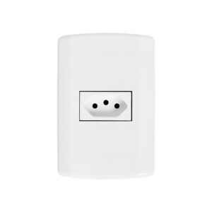 TOMADA 2P+T 10A 250V CONJ 7211 - PLUZIE