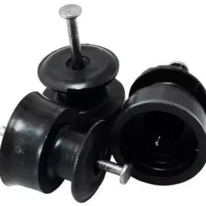 ROLDANA 36X36 PRETA C/50 - ISOTEX