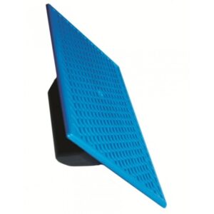 DESEMPENADEIRA PLASTICA CORRUGADA AZUL 16X28 - ASB FERRAMENTAS