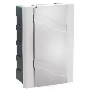 CENTRINHO T BRANCA P/6 DISJUNTORES NEMA OU 8 DISJUNTORES DIN - THOMPSON