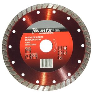 DISCO DIAMANTADO TURBO 180X25MM 7" - MTX