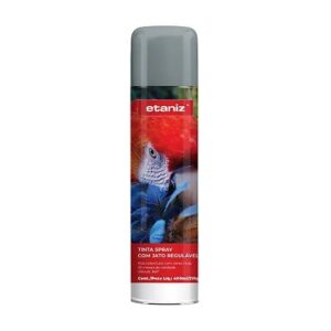 TINTA SPRAY 400ML ALTA TEMPERATURA  ALUMINIO - ETANIZ