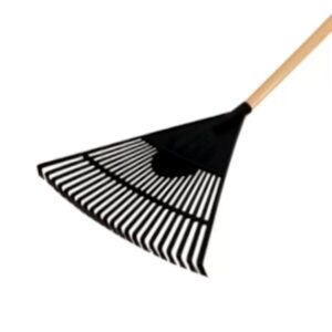 VASSOURA 16D PRETO C/ CABO - ROMA