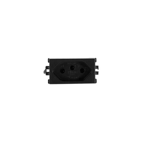 MODULO INTER. BIPOLAR SIMPLES 7748 MATIZ PRETO - PLUZIE