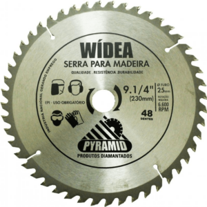 SERRA CIRCULAR 9.1/4 X 48 DENTES 9" - PYRAMID