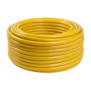 MANGUEIRA JARDIM SILICONADA AMARELA 1/2X2,0 TRANCADA C/200 MT - TAIVI