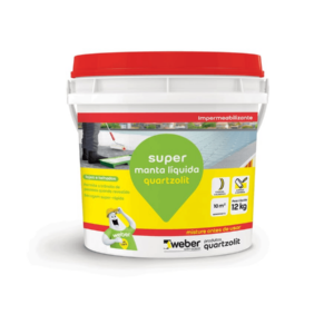 SUPER MANTA LIQUIDA BRANCA 12KG - QUARTZOLIT