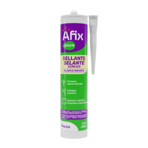 SILICONE ACETICO CONSTRUCAO INCOLOR 256GR/270ML AFIX - ARTECOLA