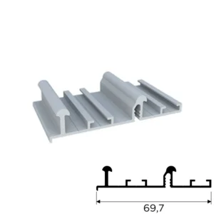 PERFIL TRILHO AL RM264 DOMINUS 2M - ROMETAL