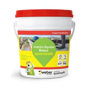 MANTA LIQUIDA BRANCA 18KG - QUARTZOLIT