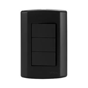 TOMADA 2 - 2P+T 20A 250V CONJ 7814 MATIZ GRAFITE - PLUZIE