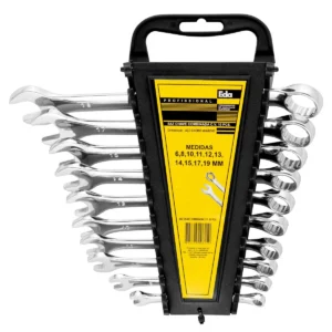 CHAVE COMBINADA CV JG C/10 PCS 6-19MM 8AZ - EDA