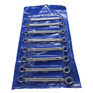 CHAVE ESTRELA JG C/08 PCS 6-22MM 1XB - EDA