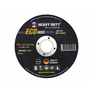 DISCO DE CORTE INOX 178X1,6X22,2 ECOINOX 7 - HEAVY"