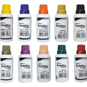 CORANTE VERMELHO 50ML C/12  - INDEFLEX