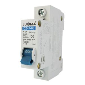 DISJUNTOR LK-10 MINI 1 POLO 10A - LUKMA