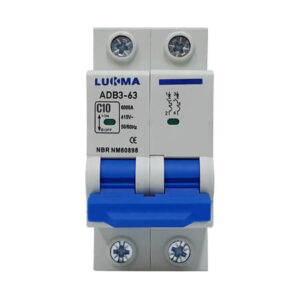 DISJUNTOR LK-10 MINI 2 POLO 10A - LUKMA