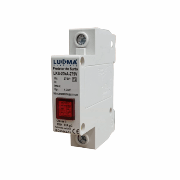 DISPOSITIVO PROT DPS LKS-40KA II 275V 1P FIXO - LUKMA