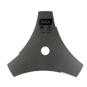 LAMINA DE ACO PARA ROCADEIRA 3 PONTAS 255MM FURO 1 POL ( 65150 ) - MAX