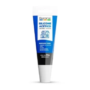 SILICONE ACETICO CONSTRUCAO INCOLOR 50GR - BARONE