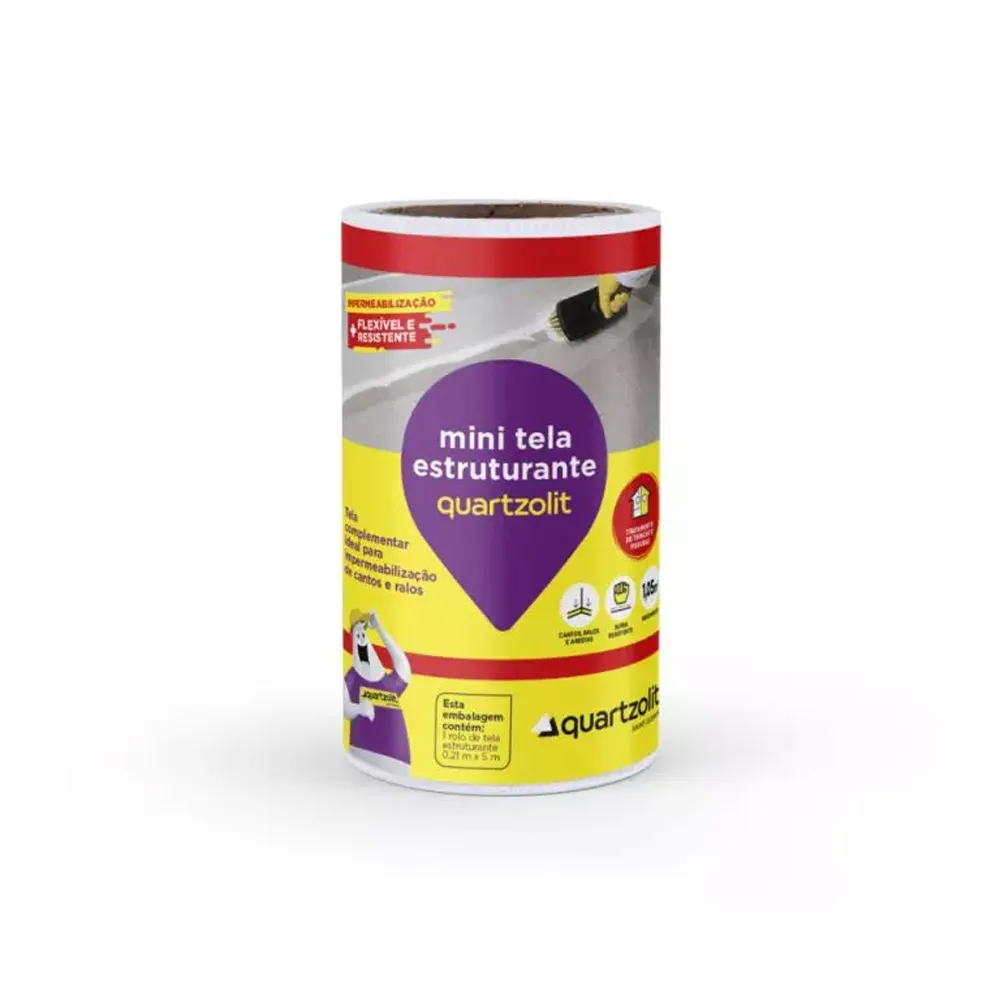 TELA ESTRUTURANTE MINI 0,21X5M - QUARTZOLIT